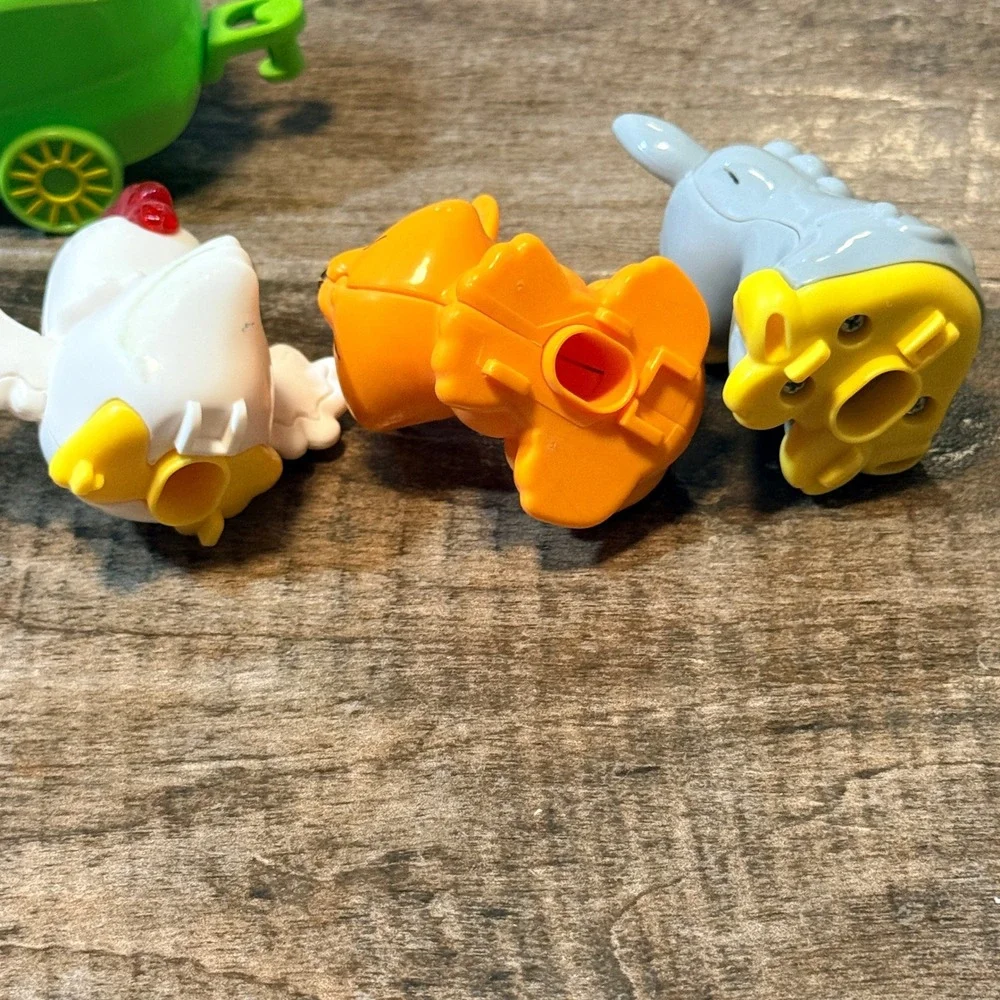 VTech Go Go Smart Animals Farm Set and Wagon Bundle, 4 pc